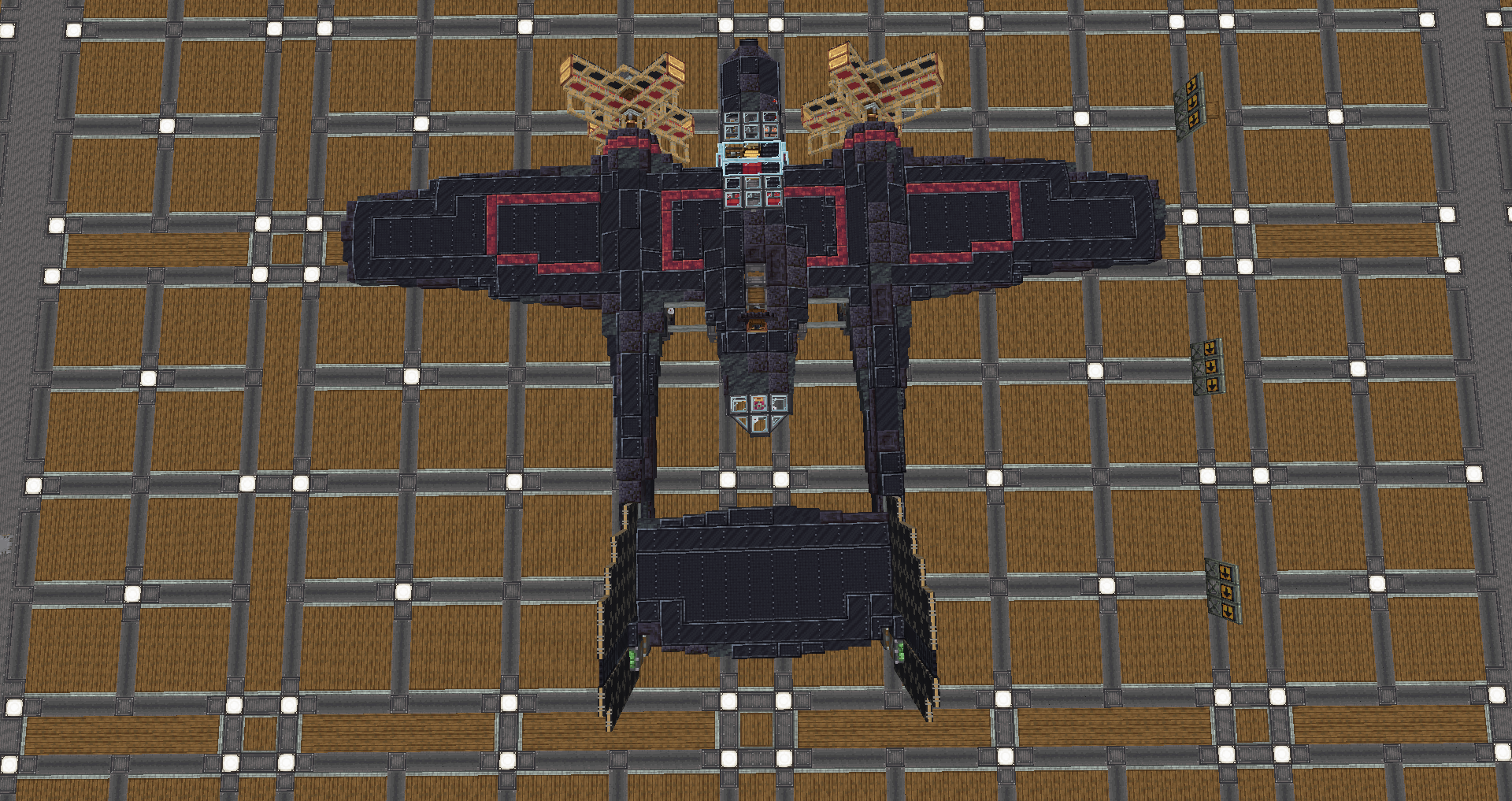 Northrop P-61 Black Widow style aircraft with twin-boom silhouette, central fuselage, broad wings, tail detail, and Aeronautics parts.