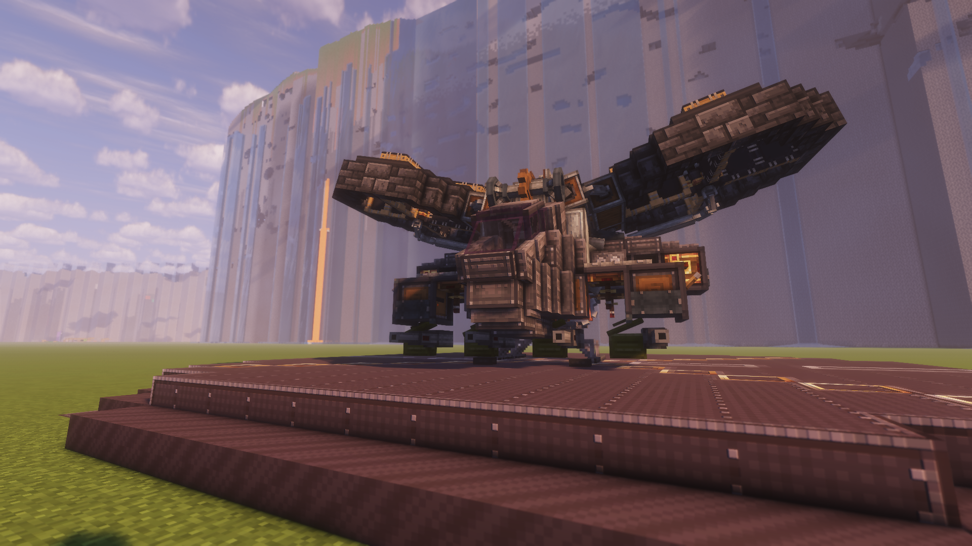 Compact AT-99 Scorpion style attack helicopter with short fuselage, rotor area, side weapon details, cockpit, and Create Aeronautics machinery.