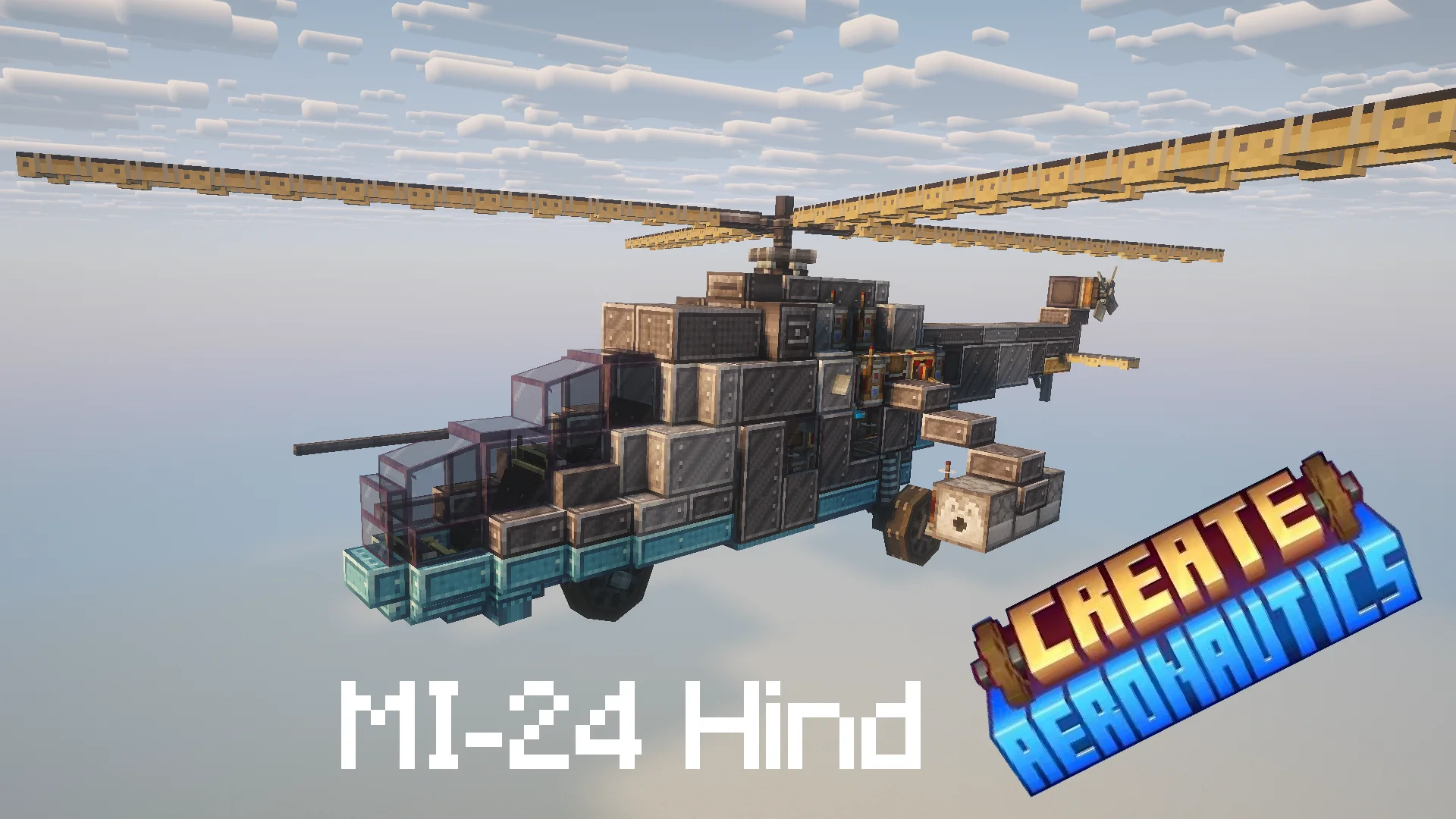 Ảnh xem trước MI-24 Hind Helicopter Survival friendly với các chi tiết chính như độ cân thân, dáng đáp, khoảng hở đuôi hoặc rotor, phía điều khiển và khoảng trống quanh bãi đáp.